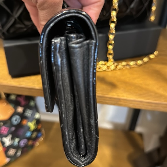 SOLD-Chanel Patent Wallet - Picture 2 of 4